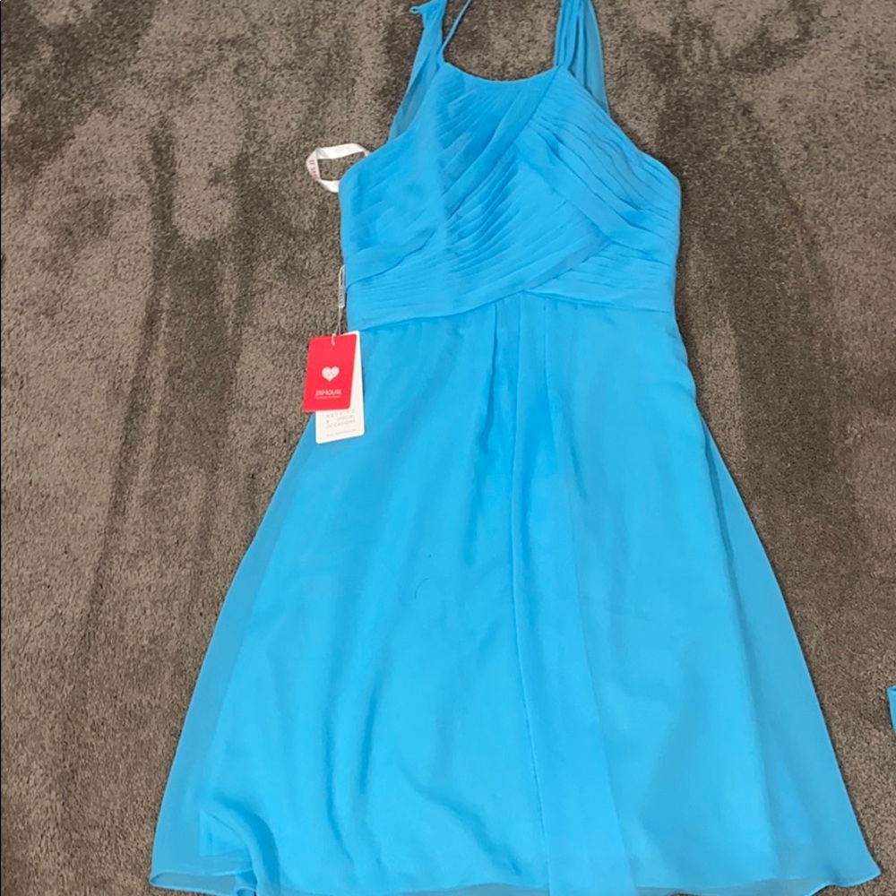 size 8 light blue dress